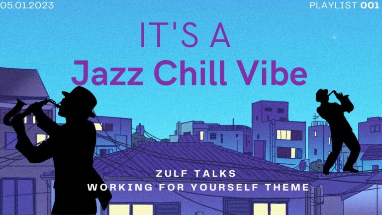 Jazz Vibes Lofi Sax beats to relax/study Working for Yourself Focus Session