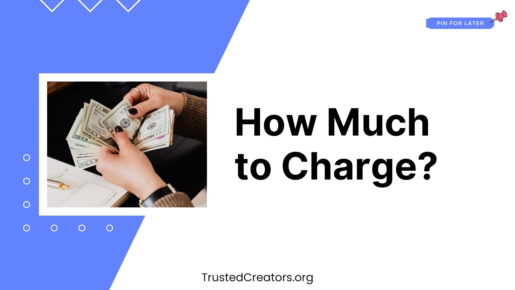 How much to charge for your services