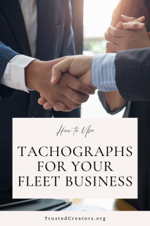 Tachographs for a fleet business