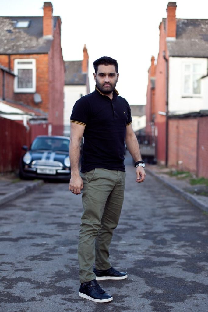 Mens Black Polo Chino Combo