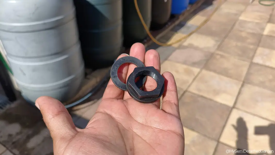 2in BSPF Back Nut with Washer